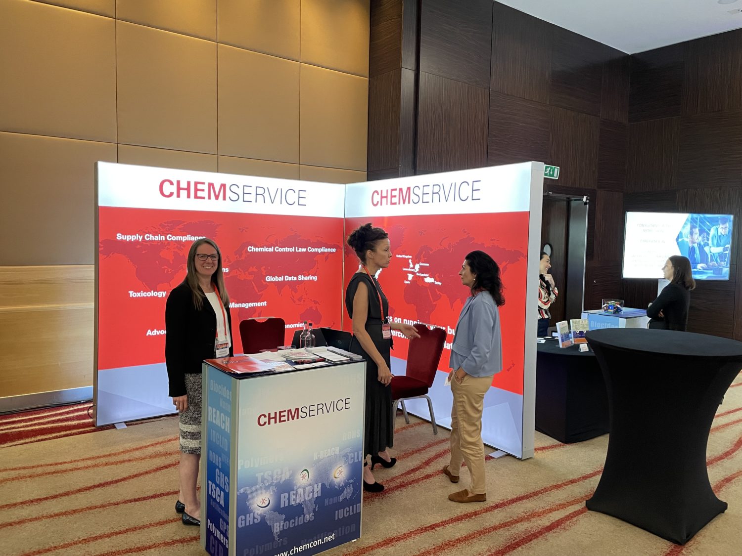 Greetings from ChemCon in London CHEMSERVICE